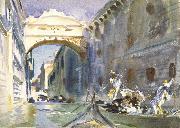 John Singer Sargent, The Bridge of Sighs